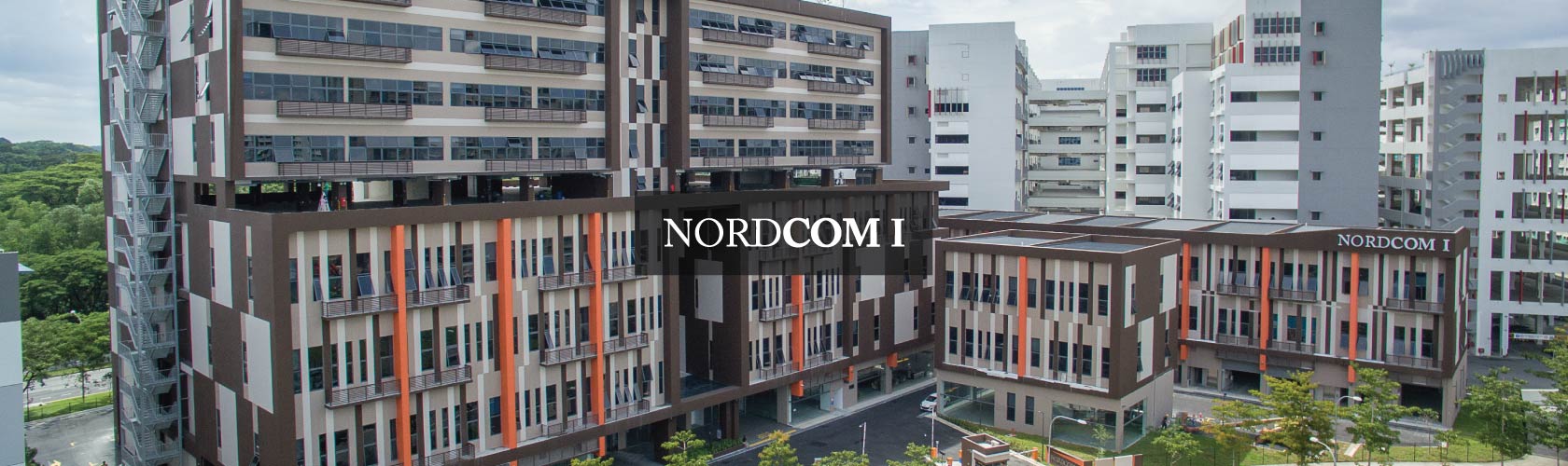 nordcom 1 building facade