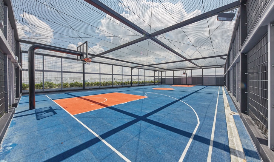 NordcomII Basketball Court