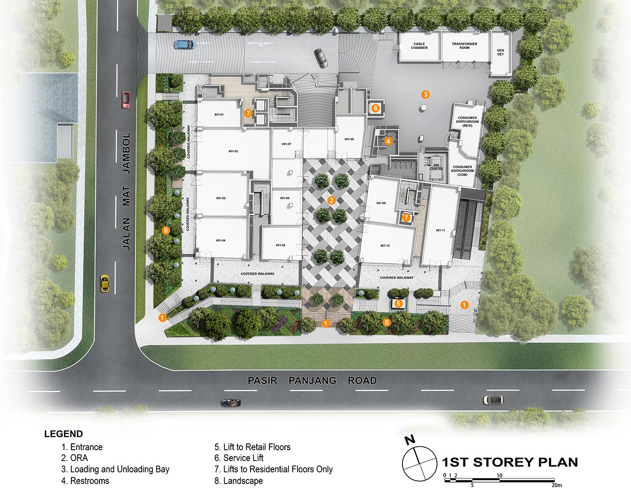 BIjou site plan