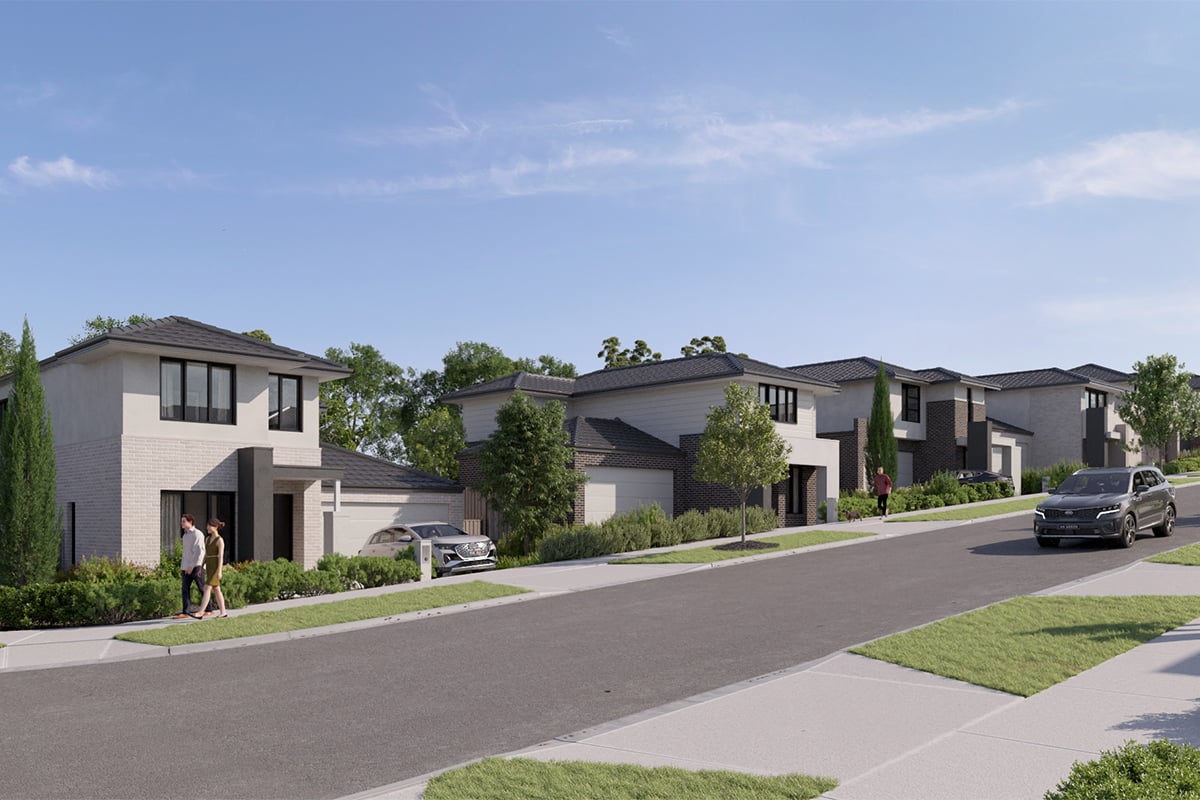 st helena place streetscape